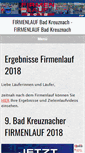 Mobile Screenshot of firmenlauf-badkreuznach.de