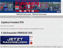 Tablet Screenshot of firmenlauf-badkreuznach.de
